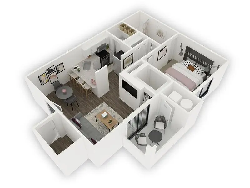 Barcelona floor plan at Santa Fe at Cottonwood